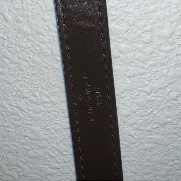 Authentic LV Leather Adjustable Trevi Strap Brown - Picture 6 of 6